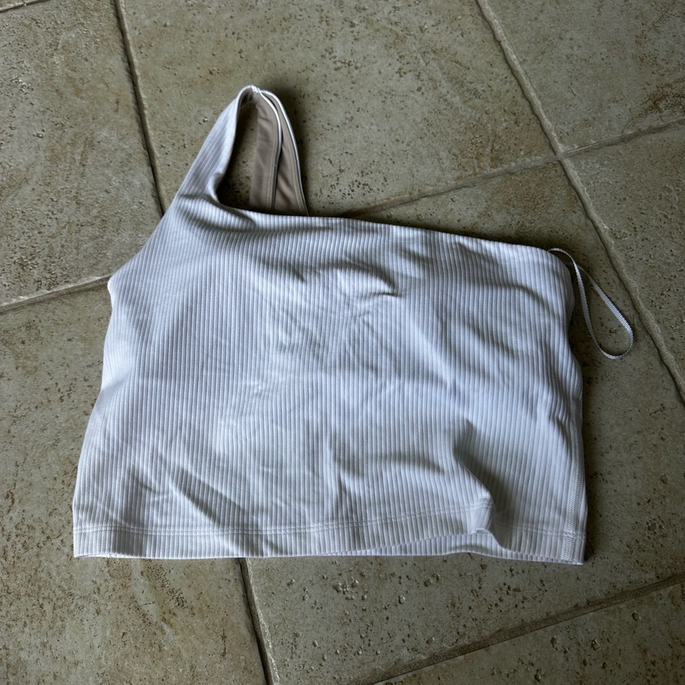 Lululemon Ribbed Asymmetrical Tank Top